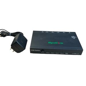 WyreStorm SP-0104 HDMI 1.3b Splitter 1 Input 4 Outputs with AC Adapter (PG)